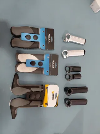 Lote 18 puños para bicicleta