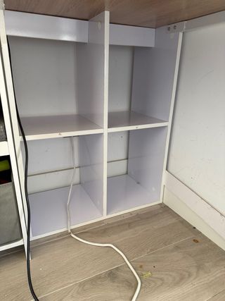 Escritorio Oficina con Estantería y almacenamiento