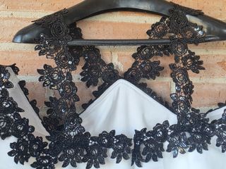 NUEVO. Vestido blanco fiesta