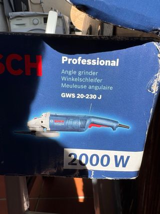 Amoladora Bosch GWS 20-230 J Profesional