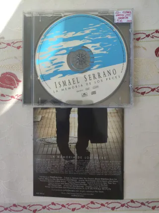 Ismael Serrano La memoria de los peces cd.