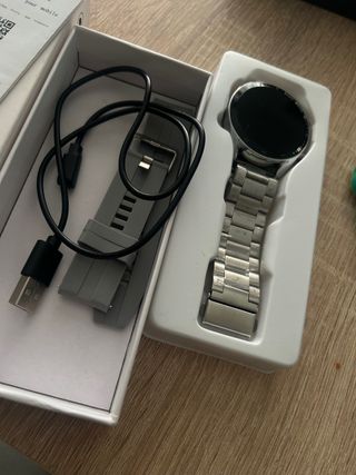 Reloj Inteligente Smartwatch Gris/Plata