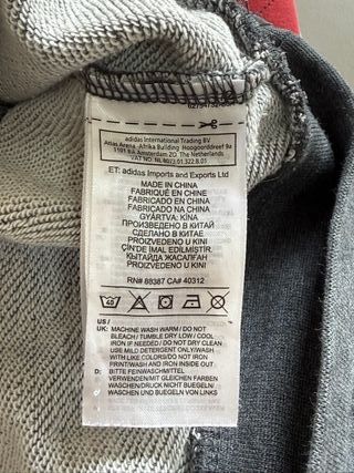 Adidas Felpa Cappuccio Donna Grigio M