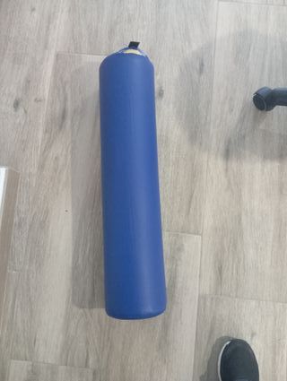 Cojín Cilindro Azul
