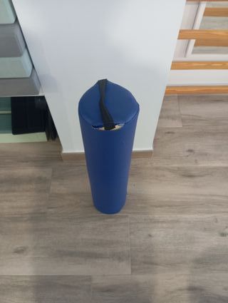 Cojín Cilindro Azul