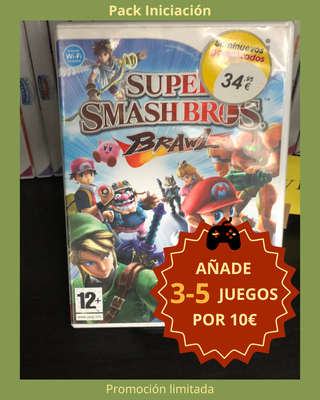 🇪🇸 Super Smash Bros. Brawl Wii PAL España