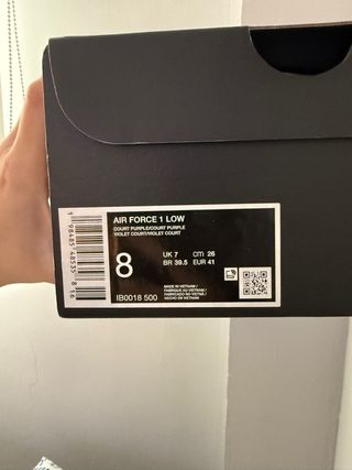 Nike Air Force 1 Morado Kobe Bryant