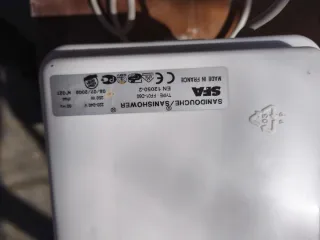 Sanishower Bomba de Aguas Residuales