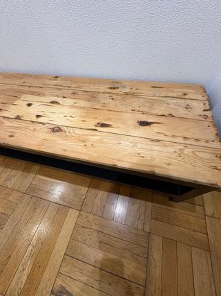 Mesa de centro/TV madera y metal