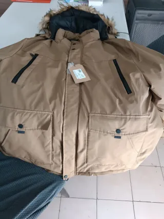 Chaqueta parka hombre