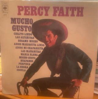 Vinilo Percy Faith - Mucho Gusto