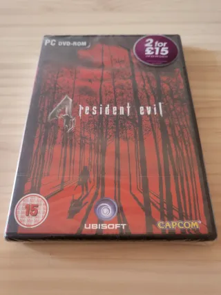 Resident Evil 4 PC DVD-ROM precintado