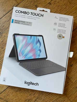 Logitech Combo Touch iPad Air 11 Gris NUEVO