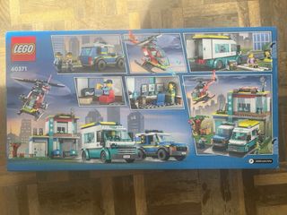 LEGO City 60371 - Base de Policía y Helicóptero