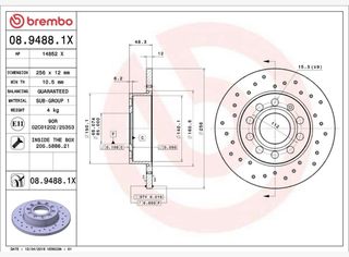 Discos de freno BREMBO