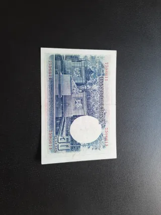 BILLETE DE 50 PESETAS DE 1935