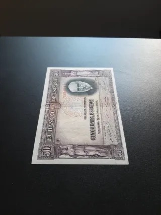 BILLETE DE 50 PESETAS DE 1935