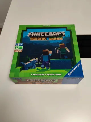 Minecraft Builders & Biomes Juego de Mesa