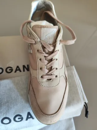 Scarpe Hogan donna rosa/argento
