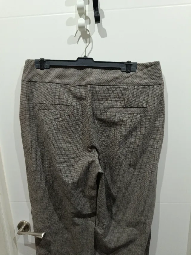 Pantalón vestir mujer mini cuadros