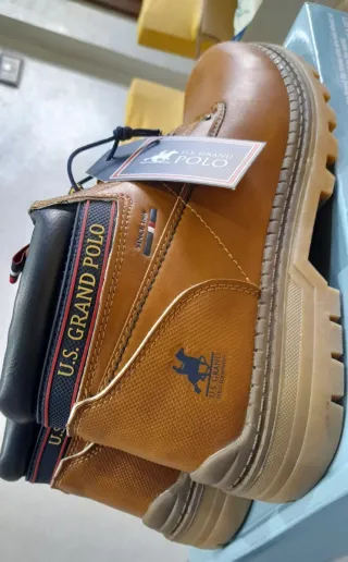 Polacchino U.S. Grand Polo Marrone Tg 43