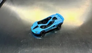Hot Wheels Lamborghini Aventador Blu