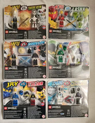 Lote 16 Blisters LEGO Ninjago Legacy