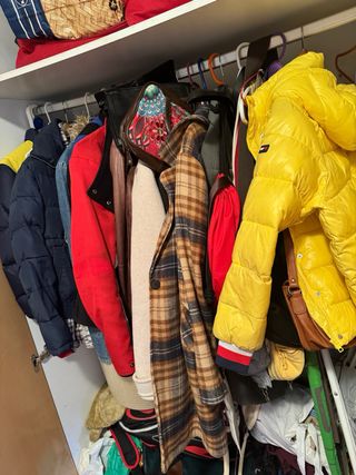 Abrigos de marca y tallas variadas?