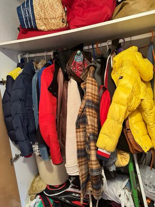 Abrigos de marca y tallas variadas?