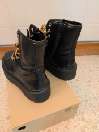 Botas plataforma Pull & Bear - Estilo Dr. Martens