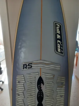 Tabla de surf 6'2 shortboard con quillas