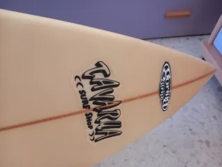 Tabla de surf 6'2 shortboard con quillas