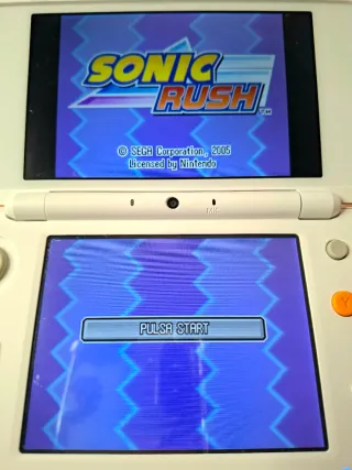 Sonic Rush Nintendo DS Completo Multiidioma
