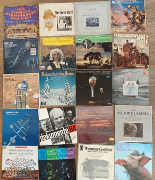 Colección Vinilos Alemanes Clásica