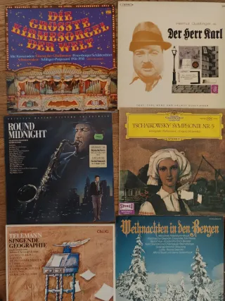 Colección Vinilos Alemanes Clásica