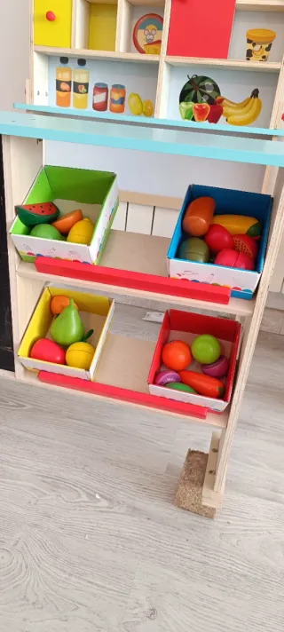 Mercado de Madera Juguete