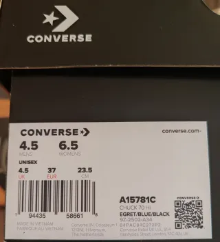 Converse Chuck 70 HI Multicolor