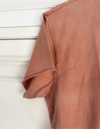 Camiseta Slowlove Mujer Talla M Algodón Terracota