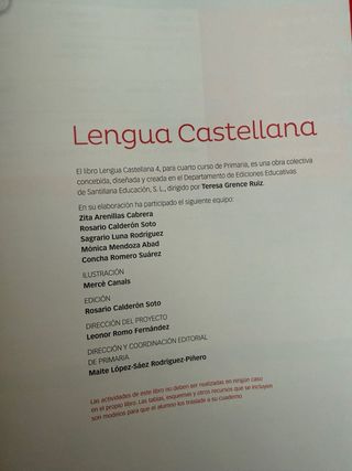 LENGUA 4 PRIMARIA SABER HACER