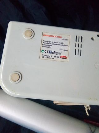 Envasadora al vacio JOCCA + rollo envasar CHOLLO