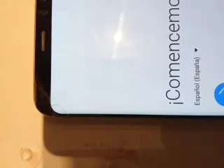 Samsung S8 pantalla rota, funciona perfecto