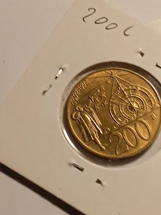 Moneta 200 Lire 1992