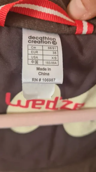 Chaqueta Esquí Mujer Wedze Impermeable