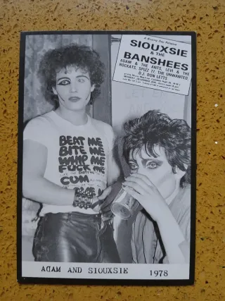 Postales bandas 80's