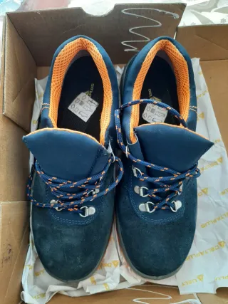 Botas de seguridad Delta Plus azul/naranja
