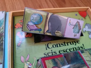 Winnie the Pooh. Libro de cartón con cubos-puzl...