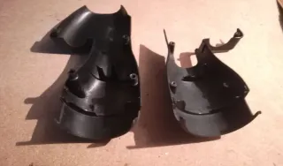 Volante Seat 124 D con barra y palancas