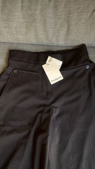 Pantalón cargo negro Desigual Talla M