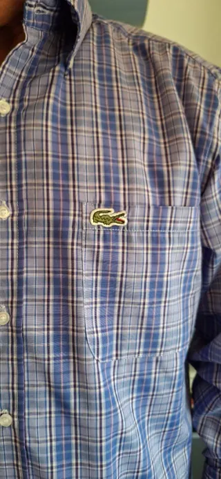 Camisa Hombre Azul Multicolor