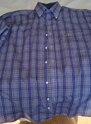 Camisa Hombre Azul Multicolor